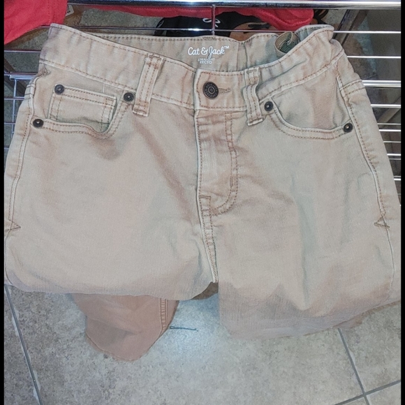 NEW CAT & JACK KHAKIS W/ ALLSTYLE JORDAN TOP - Picture 4 of 9